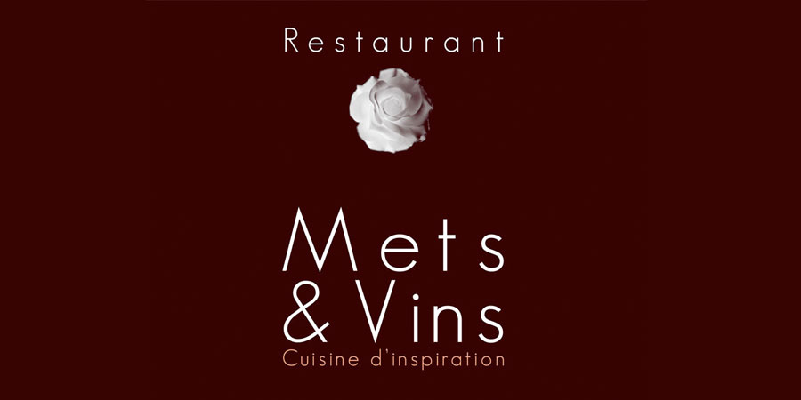 Logo Mets & vins - Création Marck Seignol