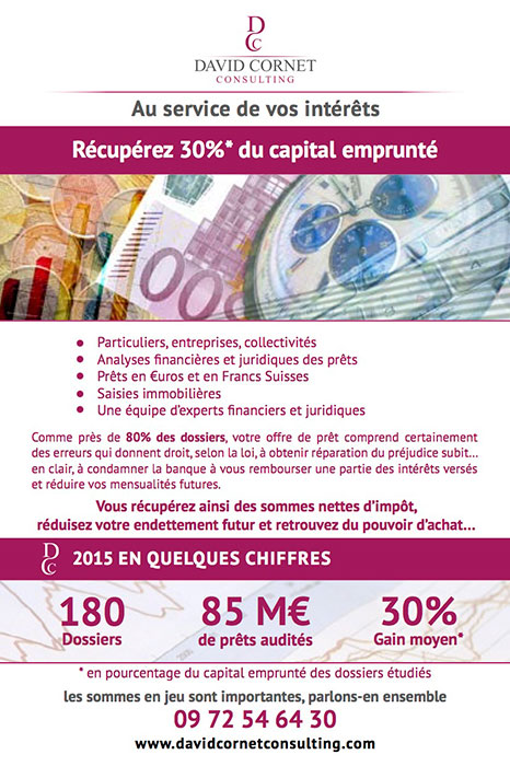 flyer David Cornet Consulting